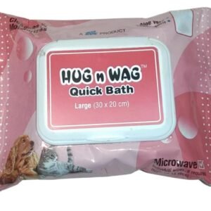 Hug n Wag Quick Bath Towels Pet Cleansing 60 Large