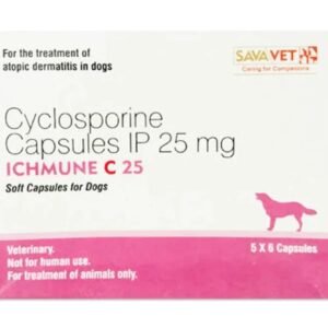 Ichmune C (Cyclosporine) Tablet for Dogs 25g