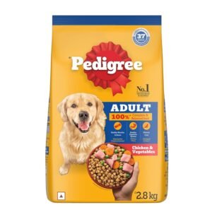 Pedigree Adult Dry Dog Food, Chicken & Vegetables 2.8kg
