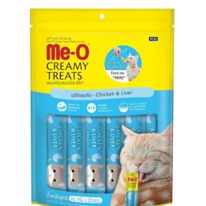 Me-O All Life Stages Creamy Treat Chicken and Liver (20 Sticks)