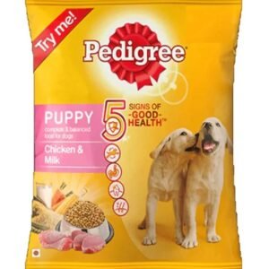 Pedigree Puppy Dry Dog Food, Chicken & Milk 90gm