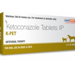 K Pet (Ketoconazole) 200mg Tablet for Dogs & Cats
