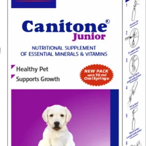 Canitone Jr. Nutritional Supplement Syrup for Puppies and Young Dogs 250ml