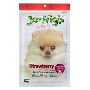 JerHigh Strawberry Stix Dog Treat 70gm