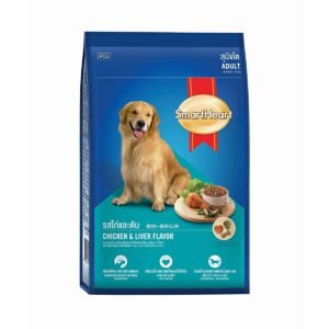 SmartHeart Chicken & Liver Adult Dog Dry Food 10kg