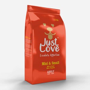 Justlove Mini and Small Adult Premium Dog Food 1.5kg