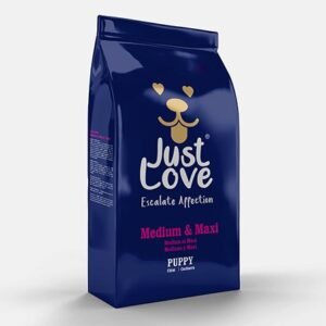 Justlove Medium & Maxi Puppy Premium Dog Food 3.5kg