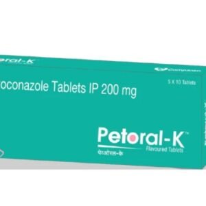 Petoral K (Ketoconazole) 200mg Tablet for Dogs