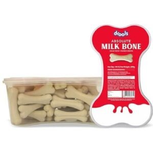 Drools Absolute Milk Bone Dog treats (Jar) 300gm 20pcs
