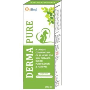 Dermapure Syrup For Dogs Cats and Pups Pet Health Supplements 200 ml