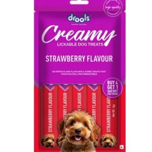 Drools Dog Creamy Strawberry 80gm