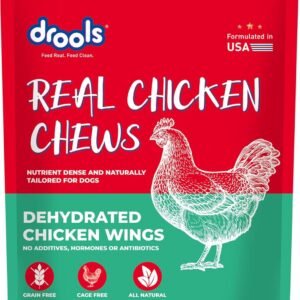 Drools Treat Chicken Chews Wings 70Gm