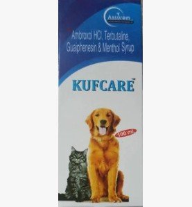 Assurem Kufcare Cough Syrup 100 ml – Ayurvedic Respiratory Relief for Dogs & Cats