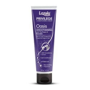 Lozalo Privilege Pet Conditioning Cream-125 gm, Oasis for Dogs & Cats