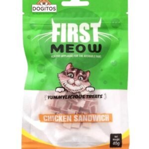 First Meow Chicken Sandwich Cat Treat