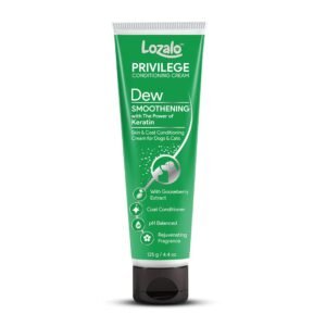 Lozalo Privilege Pet Conditioning Cream-125 gm, Dew for Dogs & Cats