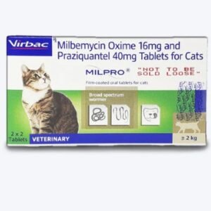 Virbac Milpro Tablet for Cats 4'S