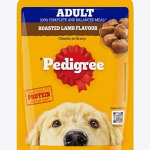 Pedigree Pouch Adult Lamb Chunks In Gravy for Dogs 70g