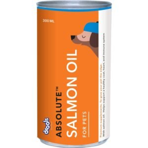 Drools Absolute Salmon Oil Syrup Supplement for Dogs 300ml
