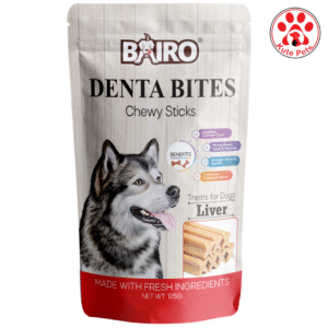 Bairo Denta Bites Liver 125gm