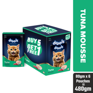 Drools Tuna Mousse Cat 80gm (5+1) Pc