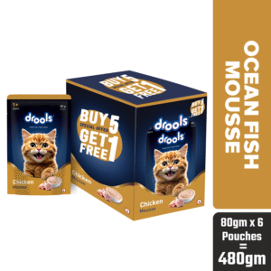 Drools Chicken Mousse Cat 80gm (5+1) Pc