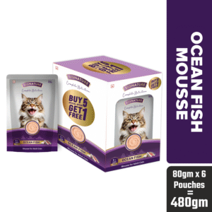 Signature Ocean Fish Mousse Cat 80gm (5+1)Pc