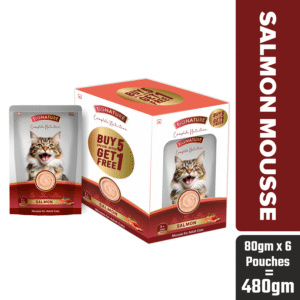 Signature Salmon Mousse Cat 80gm (5+1)Pc