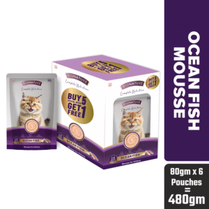 Signature Ocean Fish Mousse Kitten 80gm (5+1)Pc