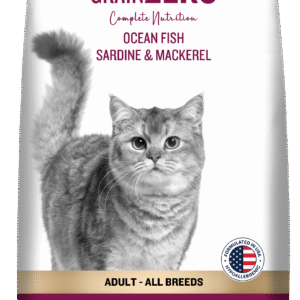 Signature Grain Zero Adult Cat Dry Food for all breed Ocean Fish, Sardine and Mackerel 3kg